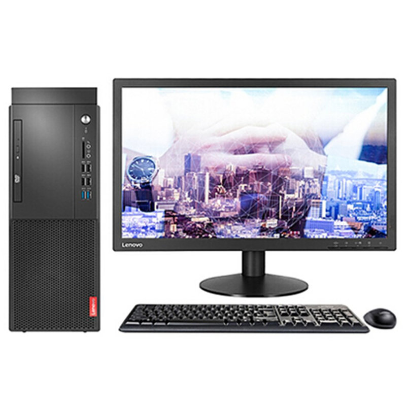 联想(lenovo)启天m428 商务办公家用台式机电脑整机(i7-9700 8g 1t