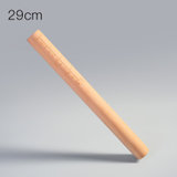 蒸尚美木制擀面杖和面棒实木压面棍 刻度设计饺子皮擀面棍29cm(擀面杖)