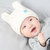 milky friends春秋宝宝帽子婴幼儿儿童帽新生儿彩棉套头帽三角巾(米色（单帽） 均码（45-49CM）)