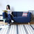 TIMI天米北欧布艺沙发 时尚简约沙发 创意沙发 小户型沙发组合(蓝色 双人160cm)