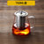 灶艺玻璃茶壶泡茶水杯耐高温加厚套装家用煮茶器过滤茶具红茶单壶(750ML钢漏壶)