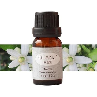 olanj 欧兰玑 橙花精油10ml 美白保湿 淡斑抗皱 单方精油芳疗 助眠