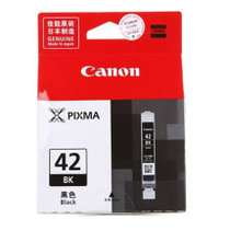 佳能原装 cli-42系列墨盒 CLI42八色墨盒 （适用于佳能Canon pro-100 pro100打印机）(黑色 CLI-42BK黑色)