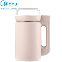 美的(Midea)豆浆机 早安豆浆 智能熬煮 304不锈钢 家用多功能果汁米糊辅食机 1L小容量DJ10B-E101(粉色 热销)