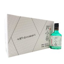 芦台春 40度 青春小酒 芦小春 纯粮白酒(浓香型 40度 100ml*12瓶整箱装)