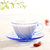DURALEX多莱斯 法国进口 耐热钢化玻璃餐具咖啡杯碟套装(浅蓝色)