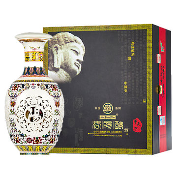 50度洛阳醇甲天下1000ml高度浓香型白酒低价名酒