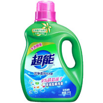 超能洁净柔护洗衣液（天然酵素）3kg*1瓶 国美超市甄选