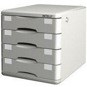 易达利（INTELLI）FS-1009带锁文件柜（4层）
