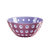 意大利guzzini 原装进口创意小吃碗家用水果碗甜品碗沙拉碗幻影波点碗 国美厨空间(紫 中号)