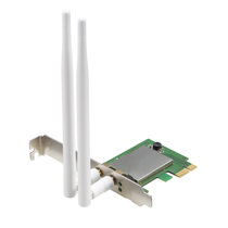 TOTOLINK A1200PE 双频1200M千兆无线网卡PCI-E接口双天线增强WIFI带延长线半高小挡板