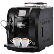 美宜侬（MEROL）ME-712意式全自动咖啡机(炫黑) 