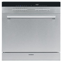 西门子(Siemens)SC76M540TI 西班牙原装进口 洗碗机 8套（A版） 组合嵌入式 6种主程序 热交换烘干 不锈钢
