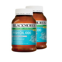 Blackmore澳佳宝 深海鱼油软胶囊1000mg 400粒保健品(2瓶)