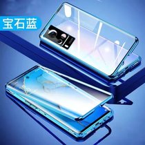 魅族18spro手机壳 MEIZU 18X手机套 18s双面玻璃壳18Pro金属透明硬壳万磁王全包镜头保护壳(图2 魅族18pro)