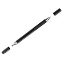 ESCASE iPad电容笔 iPad触控笔 手写笔 绘画笔 通用苹果/安卓平板和手机 具备圆珠笔写字功能 ES-TP-XS优雅黑