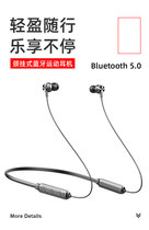 F9触摸无线蓝牙耳机高端双耳一对迷你隐形小型入耳式运动跑步超长续航适用苹果oppo小米vivo华为高端通用(黑色 夏新Y1无充电仓挂脖入耳式)