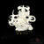 中国龙瓷 商务礼品*纯手工艺品中国瓷器德化陶瓷办公客厅家居装饰摆件  福临门(白) SNC0082