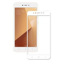 红米Note5A钢化膜 红米note4X钢化膜 红米note4高配/标准 钢化玻璃膜 全屏膜手机膜保护膜全屏覆盖贴膜(白色 红米note5A-32G/64G)