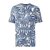 超市-服饰Versace男士蓝白色印花圆领短袖T恤 A76113-1173-A74P(蓝色 XS)
