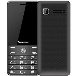 纽曼（Newman） L99 电信版老人手机 直板按键老年人手机 男女学生老人备用大屏大字大声直板按键手机(黑色)