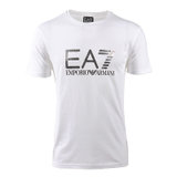阿玛尼男式T恤 Emporio Armani/EA7系列 男士纯棉短袖圆领T恤90332(白色 L)