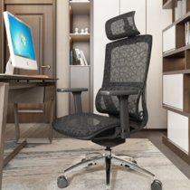 云艳YY-LCL1315 人体工学电脑椅家用舒适座椅书房办公转椅靠背椅子(默认 默认)