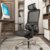 云艳YY-LCL1315 人体工学电脑椅家用舒适座椅书房办公转椅靠背椅子(默认 默认)