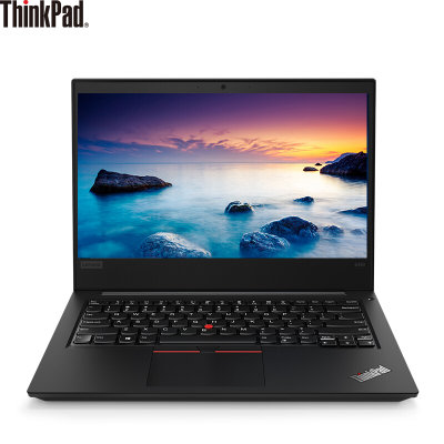 联想ThinkPad E480（3DCD）14英寸窄边框笔记本电脑 酷睿i3-7020U Win10(标配i3/4G/500G机械硬盘)
