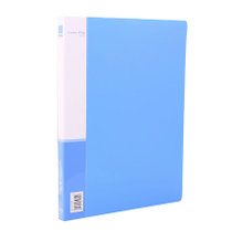 得力文具（deli）5301文件夹A4单夹 　办公用品(蓝色)