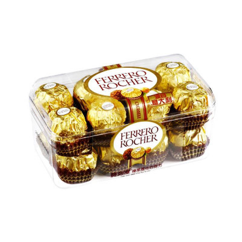 意大利进口 费列罗ferrero 榛果威化巧克力16粒 200g/盒