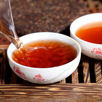 茶叶 普洱茶熟茶 饼茶100g