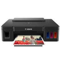 佳能(Canon) G1800 喷墨单功能打印机 高容量加墨式彩色 连供 墨仓家用照片打印机