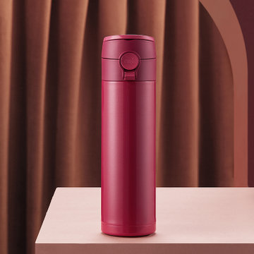 爱慕莎emsa保温杯男女便携学生大容量316不锈钢水杯个性创意潮流(红色