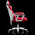 全球龙 电脑椅家用办公椅网布座椅可躺转椅老板椅子午休椅游戏电竞椅0ia(白框红网+双靠枕可躺款 物流或是快递)