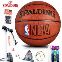 斯伯丁篮球 NBA专业比赛7号篮球74-601原64-287 防滑耐磨室内外水泥地通用球