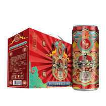 坦克伯爵精酿 11.5度原浆德式小麦白啤酒1L*4大桶 礼盒装 不添加酒花浸膏 坦克车啤酒(整箱)