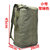 双肩包男士背包帆布包大容量水桶包户外登山旅行包行李包运动男包(军绿色小号)