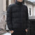 潮牌男士羽绒服2021年冬季新款韩版棉衣加厚潮流保暖短款外套(黑色 XXL)