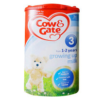 英国牛栏(Cow&Gate)婴幼儿配方奶粉3段奶粉 900g 适合1-2岁的宝宝