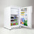 丹麦诗凯（SCANDOMESTIC）嵌入式冰箱BUF110A+单门家用橱柜内置镶嵌内嵌隐藏嵌底式超薄吧台85升