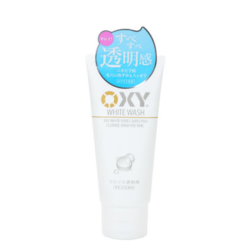 日本直采 乐敦ROHTO OXY系列美白洗净洗面奶130g 男女均可用