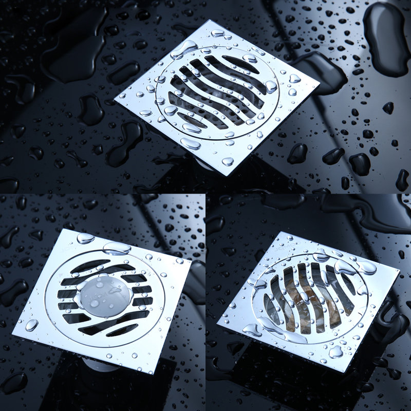 地漏角阀jomoo九牧地漏主体铜材质防臭下水地漏套餐卫浴下水地漏9214