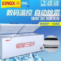 星星（XingXing）冷藏冷冻冰柜 卧式冷柜 大冰柜商用 冷藏柜(BD/BC-956JD)