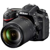 尼康（Nikon）单反套机D7200(18-140)黑