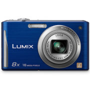 松下（Panasonic）DMC-FH25GK数码相机（蓝色）徕卡镜头 高清视频 28MM广角 光学防抖 1600万像素 8倍光学变焦