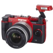 宾得（PENTAX）Q10单电相机（5-15）（红色）（COMS成像 1240万像素 3.0寸液晶屏 全高清短片拍摄 支持光学防抖）