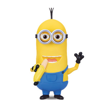 凯利特神偷奶爸3大眼萌小黄人公仔鲍勃凯文儿童玩具可互动可对话(凯文