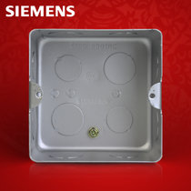 西门子开关插座SIEMENS地插底盒（暗盒）金属 地面暗盒 高强度型