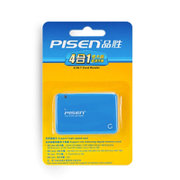 品胜（PISEN）读卡器 四合一读卡器TF M2 SD MS 记忆棒读卡器 通用读卡器 多合一多功能读卡器